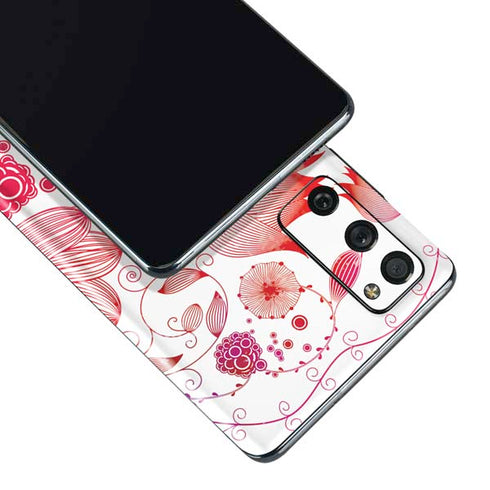 Elegant Flowers Galaxy S20 Fan Edition Skin